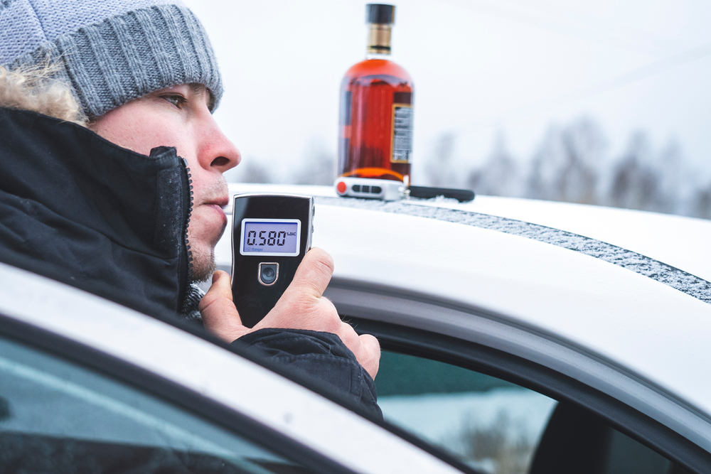 If a motorist is pulled over for having an open bottle of alcohol, law enforcement can determine what their BAC is by administering a breathalyzer test.